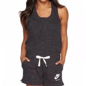 grey nike romper